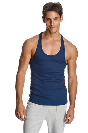 Racer-back Yoga Tank (Royal Blue)