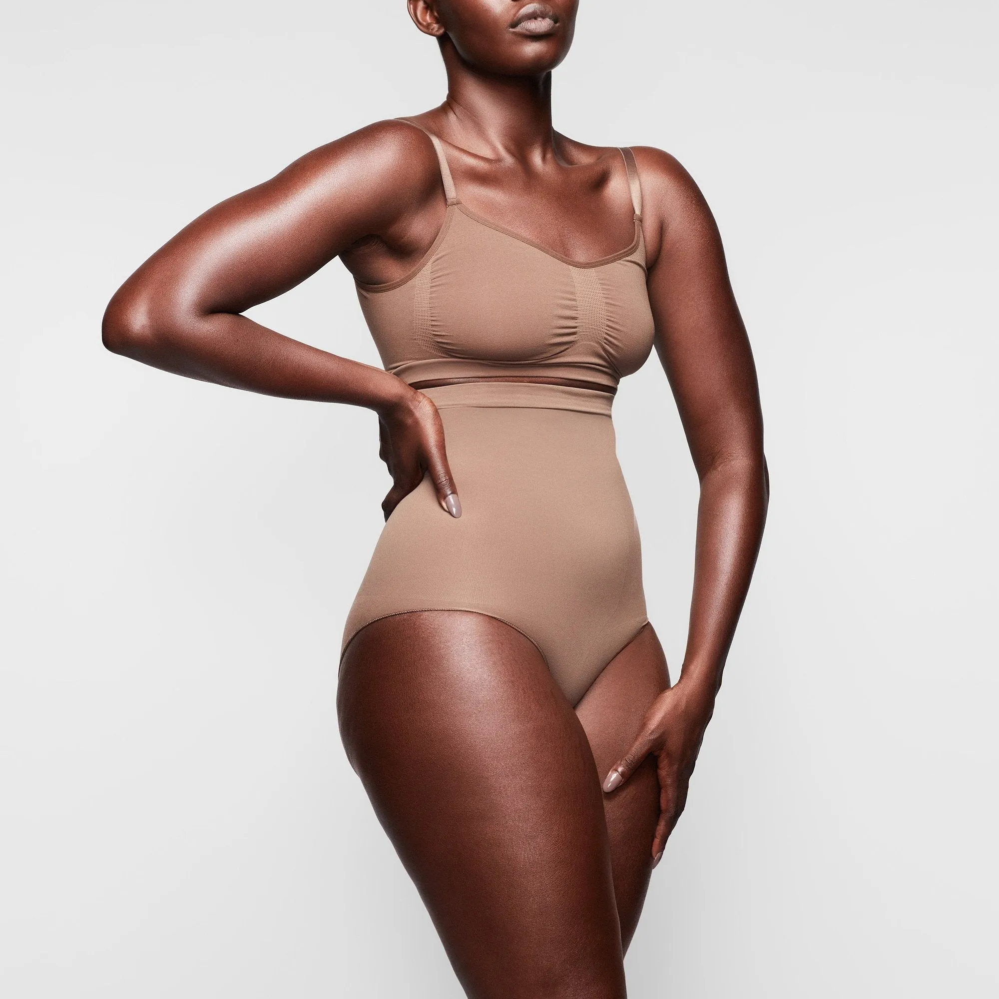 SCULPTING HIGH WAIST BRIEF | OXIDE