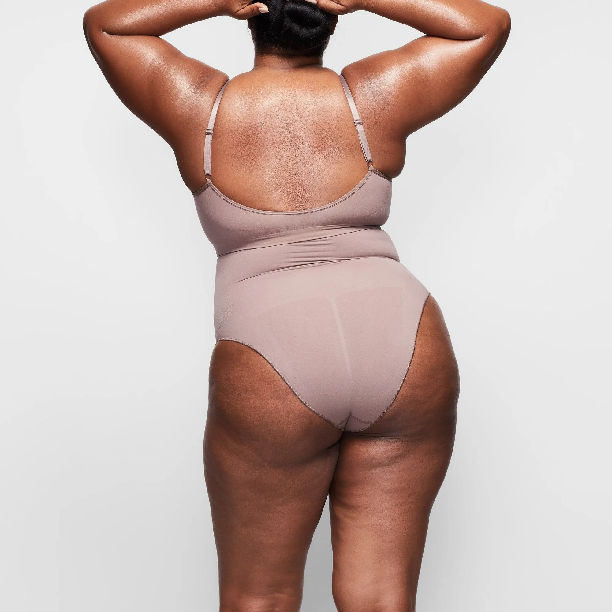 SCULPTING HIGH WAIST BRIEF | UMBER