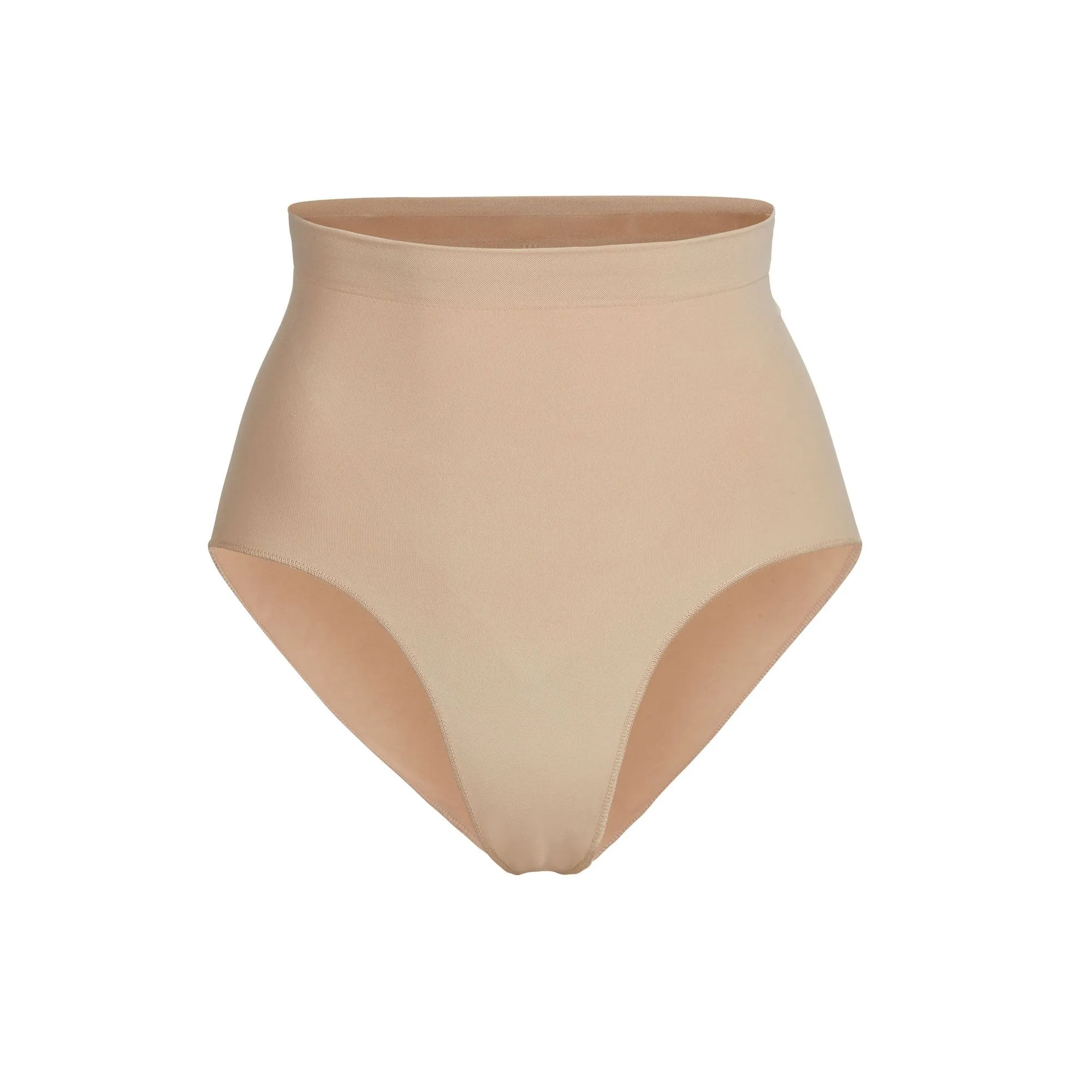 SCULPTING MID WAIST BRIEF | CLAY