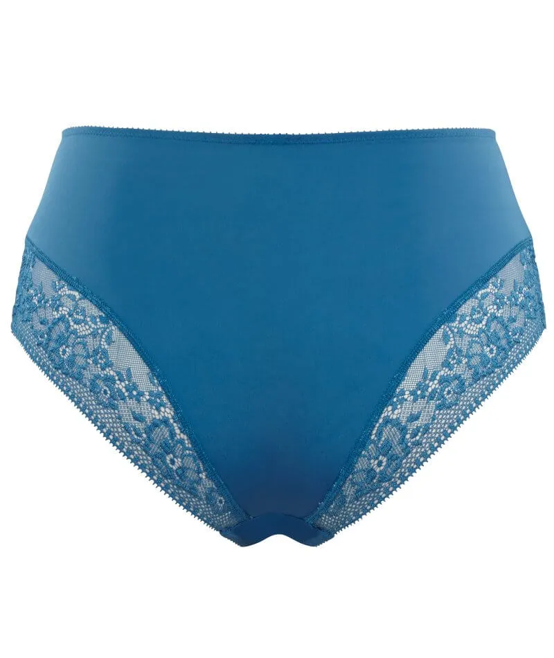 Sculptresse Roxie High Waist Brief - Atlantic Blue