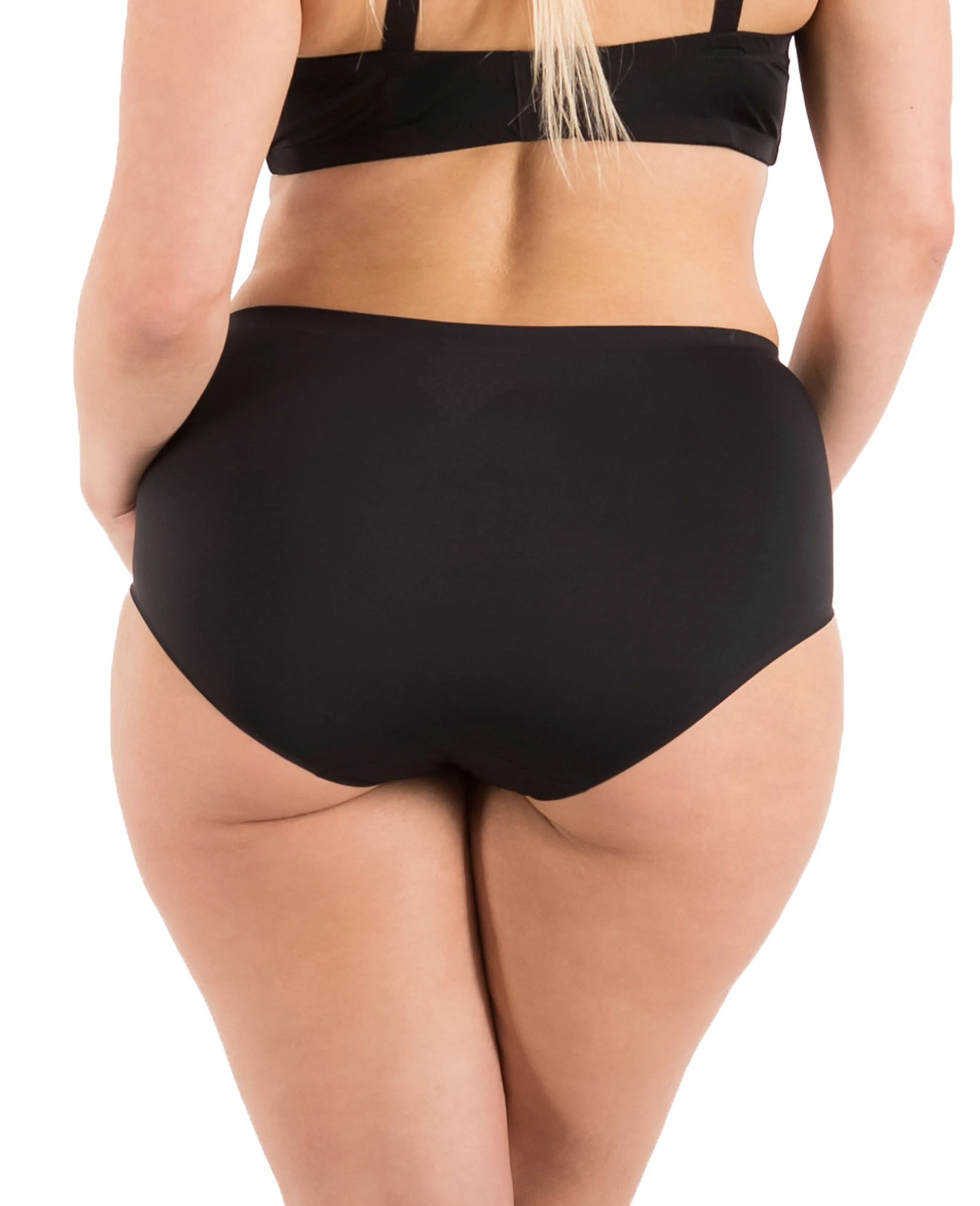 Seamless No-Show High Waisted Panties (6 Pack)