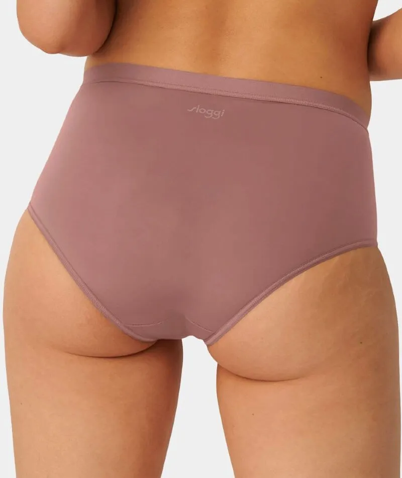 Sloggi WOW Comfort 2.0 High Waist Brief - Cacao