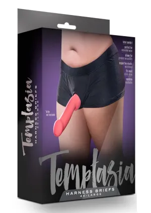 Temptasia Harness Brief 4xl Blk(disc)