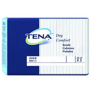 TENA Dry Comfort 67620 Incontinent Brief Pack of 12