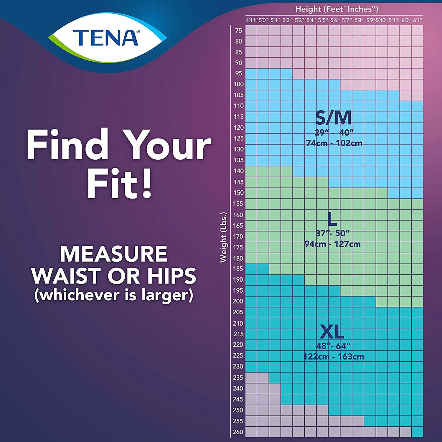 TENA Super Plus Incontinence Underwear for Women 29"- 40", Heavy Absorbency, Small/Medium