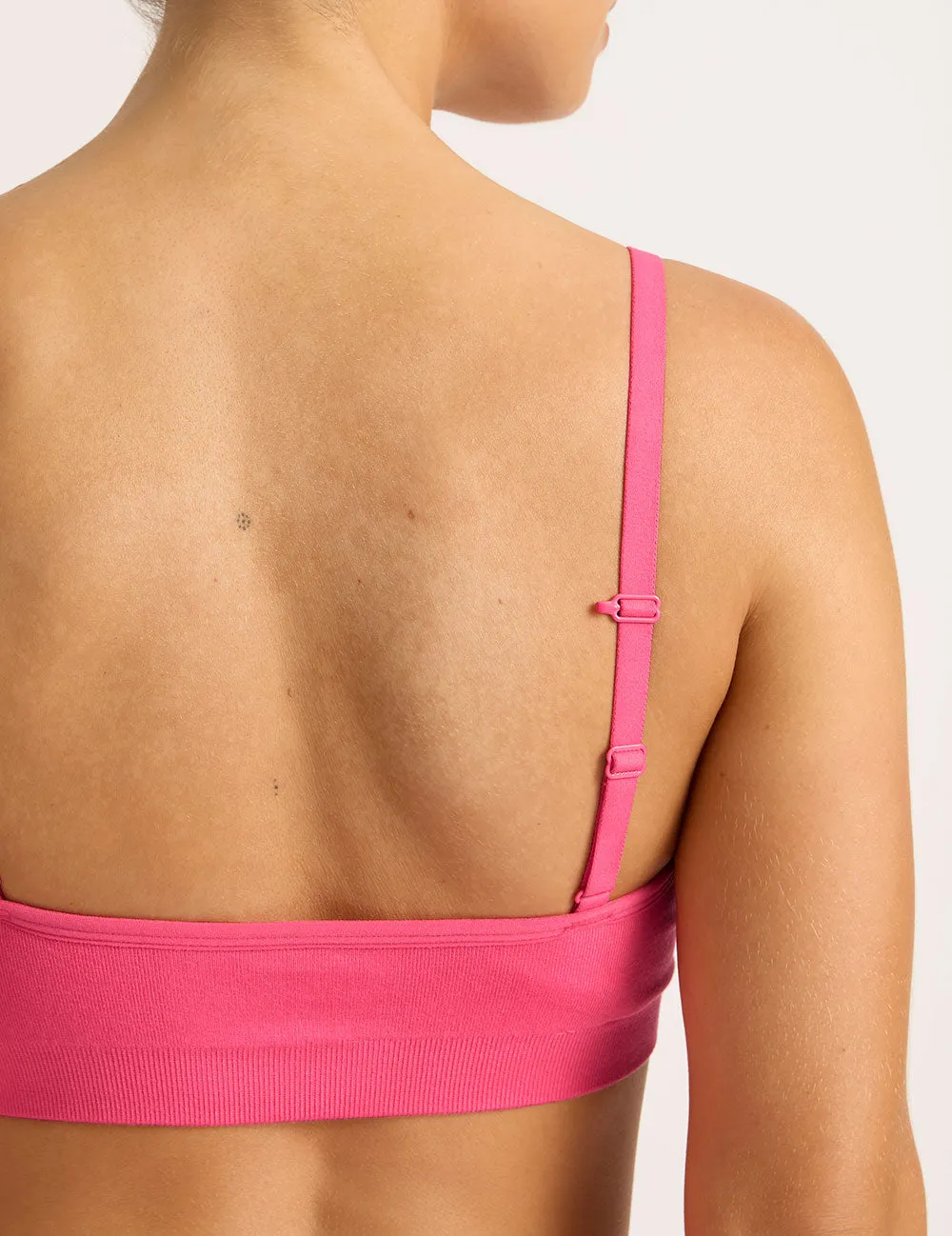 Wireless T-Shirt Bra - BCAM Pink