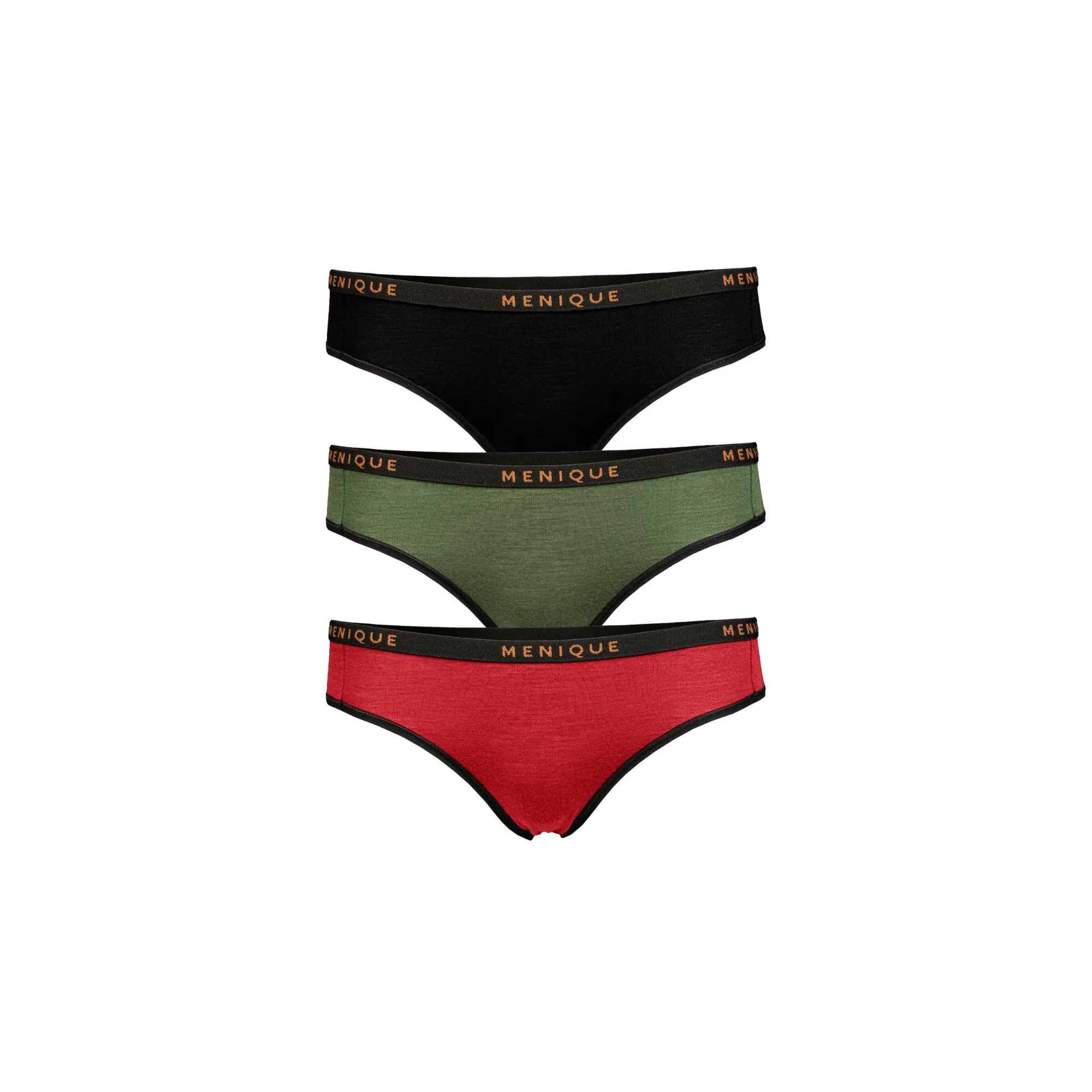 Women Merino Bikini Briefs 3-Pack L