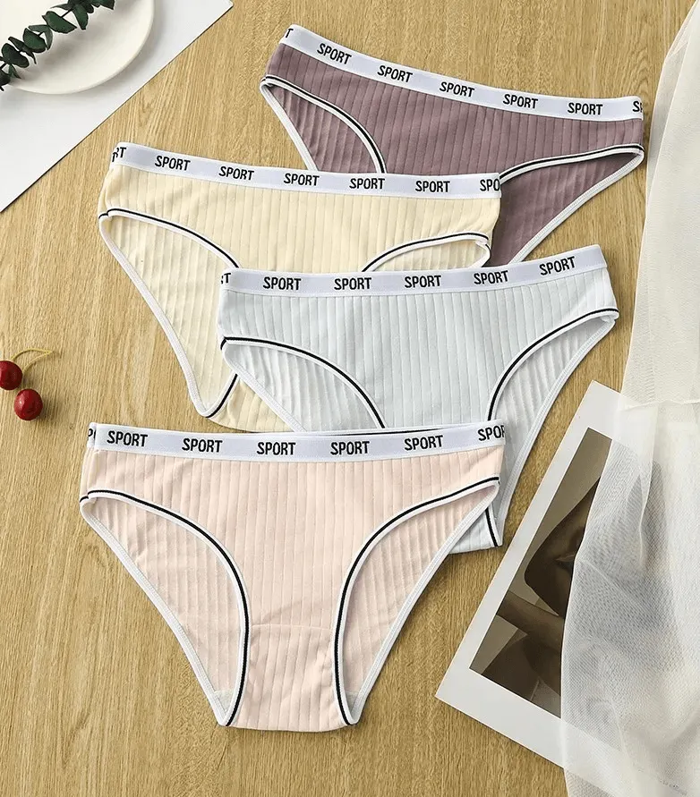 Women's Soft Low Waist Cotton Panties - SF2173