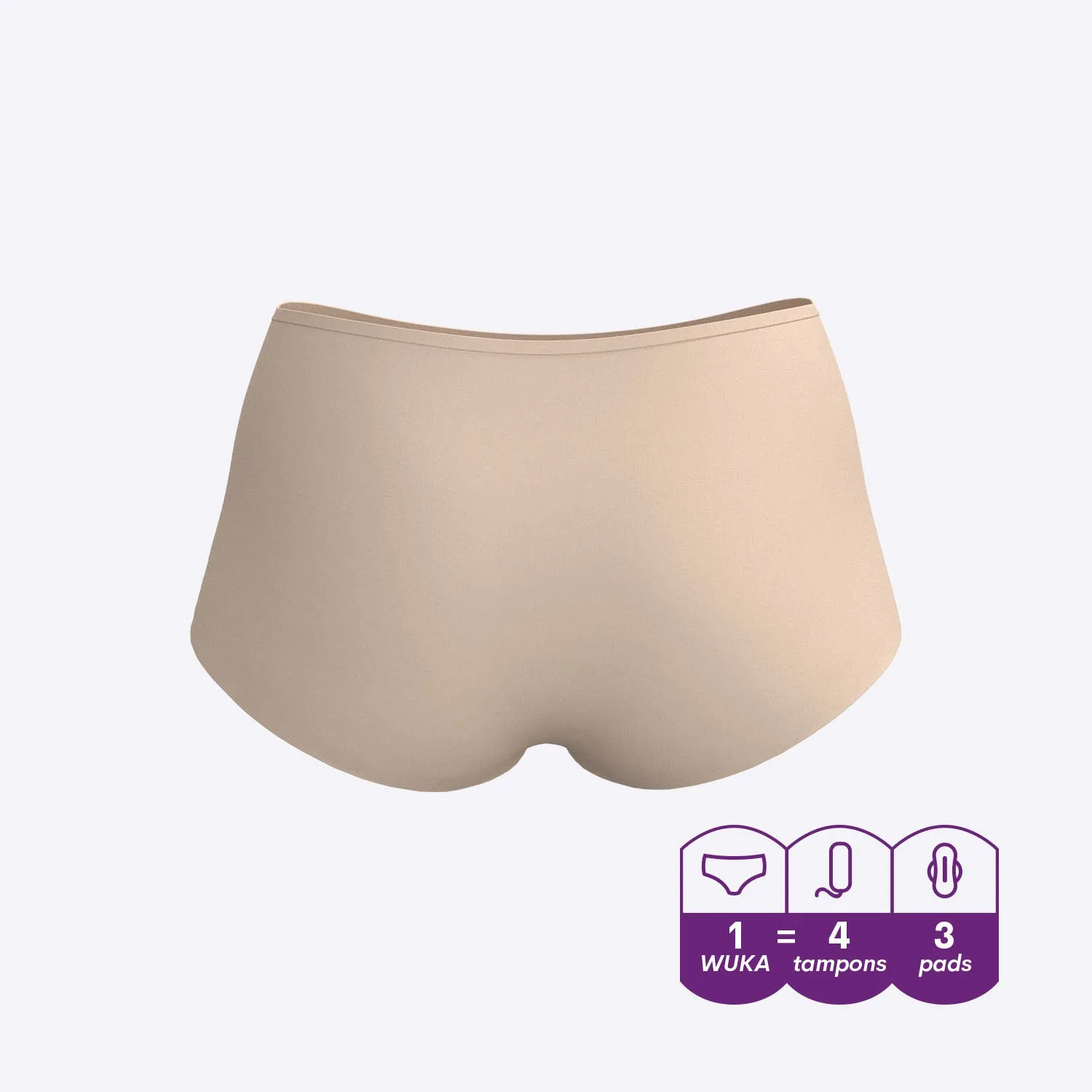 WUKA Stretch™ Boxer Short Heavy - Light Nude