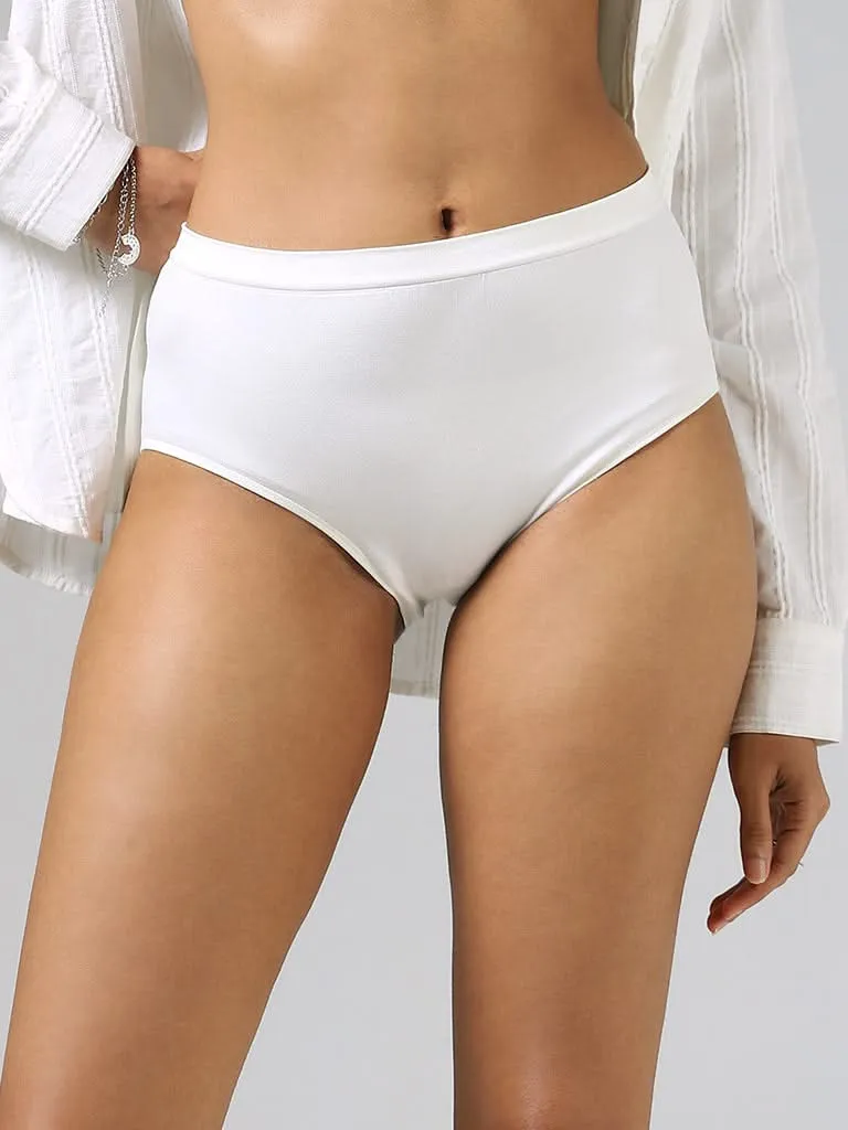 Wunderlove Ivory Hipster Brief